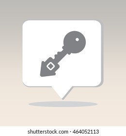 Web icon. Key