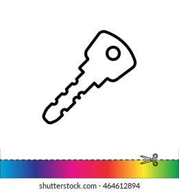 Web icon. Key