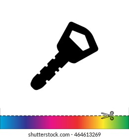 Web icon. Key