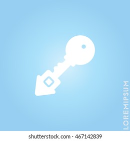Web icon. Key