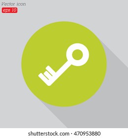 Web icon. Key