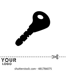 Web icon. Key