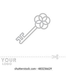 Web icon. Key