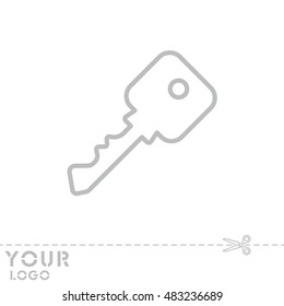 Web icon. Key