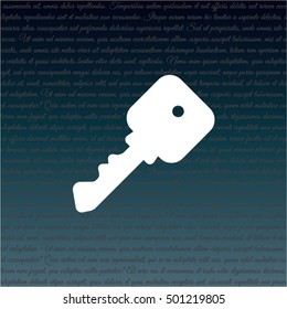 Web icon. Key