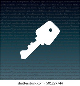 Web icon. Key