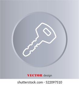 Web icon. Key
