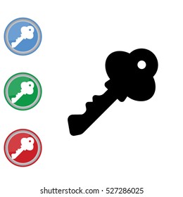 Web icon. Key