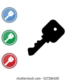 Web icon. Key