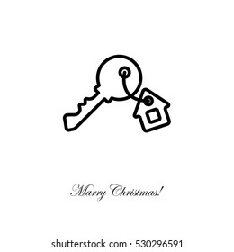 Web icon. Key