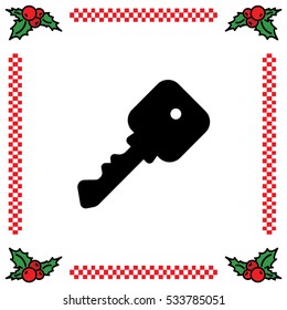 Web icon. Key