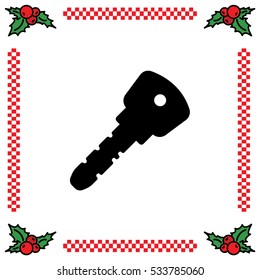 Web icon. Key