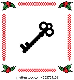 Web icon. Key