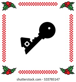 Web icon. Key