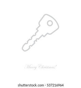 Web icon. Key