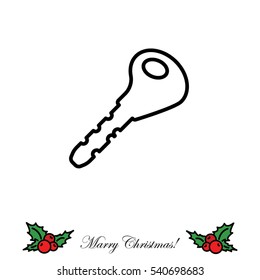 Web icon. Key