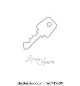 Web icon. Key