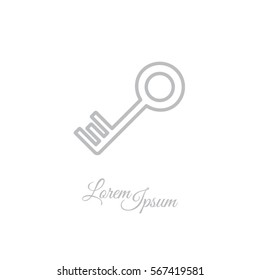 Web icon. Key