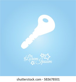 Web icon. Key