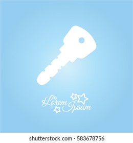 Web icon. Key