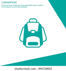 Web icon. Knapsack