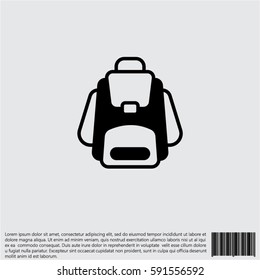 Web icon. Knapsack