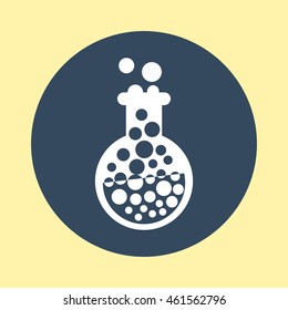 Web Icon of Laboratory Glass.