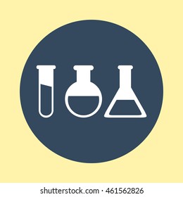 Web Icon of Laboratory Glass.