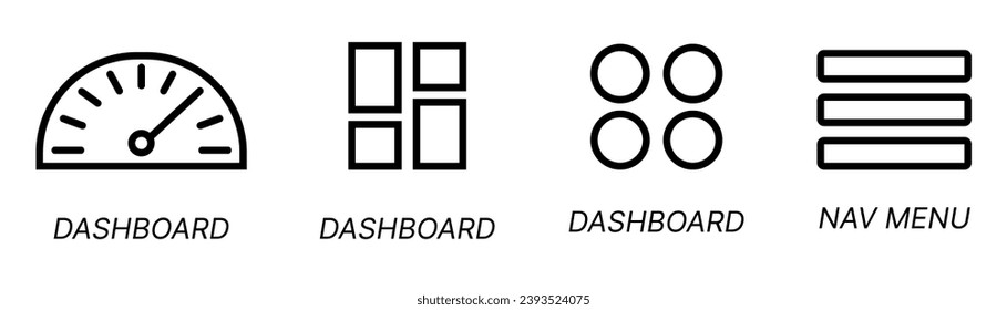 web icon line, mobile. white background vector icon. dahsboard icon