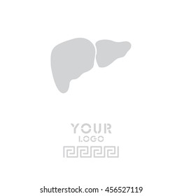 Web icon. Liver