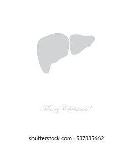 Web icon. Liver