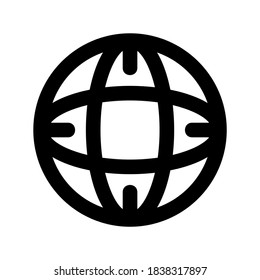 Web-Symbol oder Logo einzeln auf Zeichen, Vektorgrafik - hochwertige Vektorsymbole mit schwarzem Hintergrund
