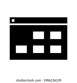 web icon or logo isolated sign symbol vector illustration - high quality black style vector icons
