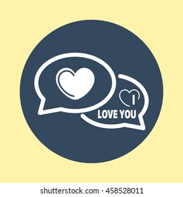 Web Icon of I Love You Comments.