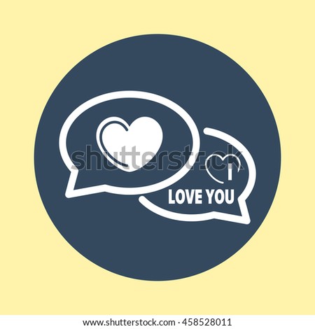 Web Icon of I Love You Comments.
