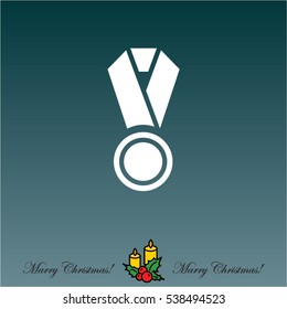 Web icon. Medal