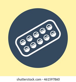 Web Icon of Medicine.