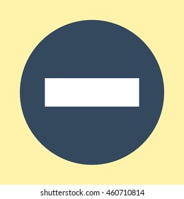Web Icon of Minus & minimize.