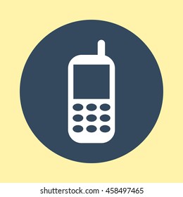 Web Icon of Mobile Phone.