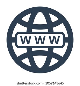 Web icon on white background. Vector illustration
