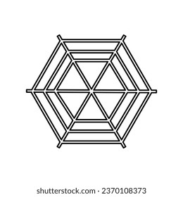 web icon on a white background, vector illustration