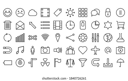 Web icon pack. icons with minimalist concept line style. suitable for your project.Building icon pack. icons with minimalist concept line style. suitable for your project.
