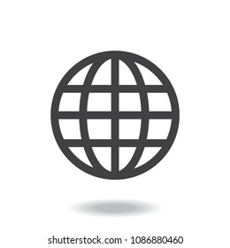 Web icon page symbol for your web site design Web icon logo