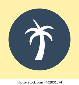 Web Icon of Palm Tree.