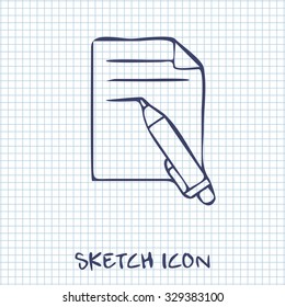 Web icon of pen