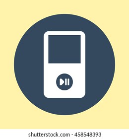 Web Icon of Portable Media Player.