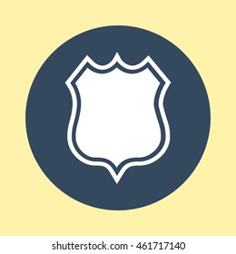 Web Icon of Protection Shield.