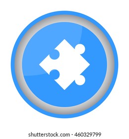 Web icon. Puzzle