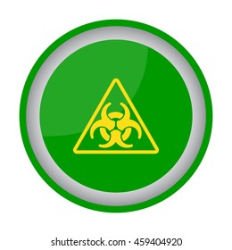 Web icon. Radiation hazard