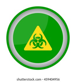 Web icon. Radiation hazard
